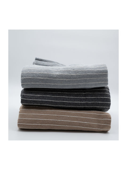TnS Sofa Throw 2 Seater 180x230cm Gray