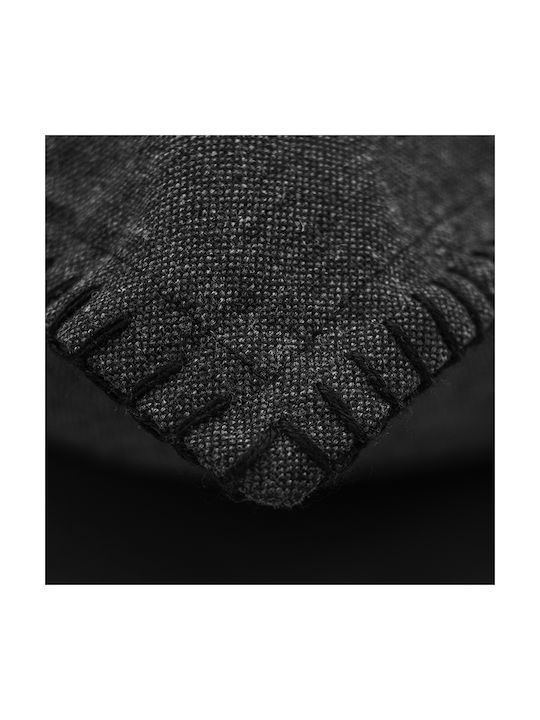 Lino Home Tastatur Tavola aus 100% Baumwolle Schwarz 45x45cm