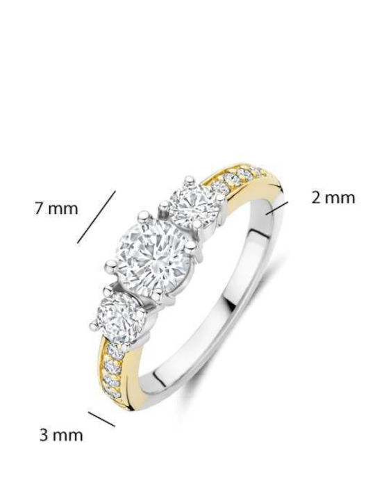 Ti Sento Women's Silver Ring
