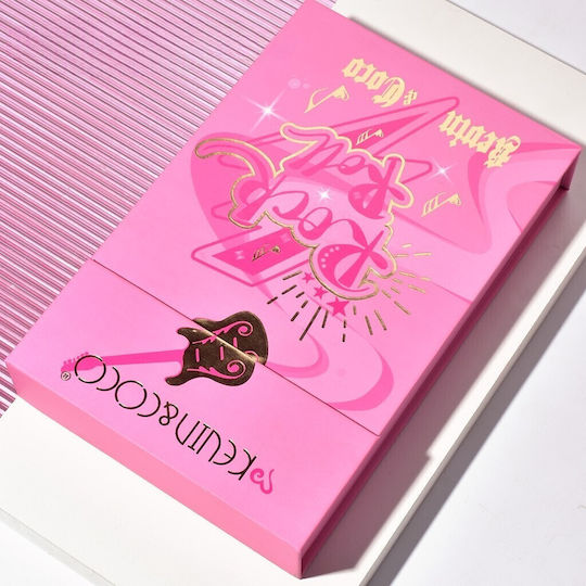 Set De Buze Kevin Coco Punk Rock 6 Luciuri De Buze 19,3 X 12 Cm Roz Maro