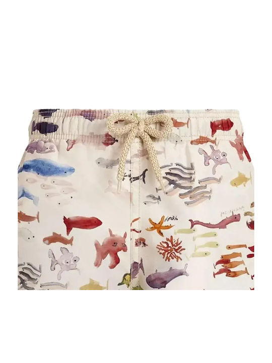 Vilebrequin Kids Swimwear Swim Shorts Beige