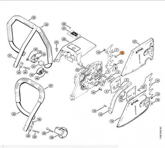 Șurub Is M6x14 Stihl 9022-341-1270
