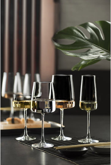 Lyngby Glas Комплект Чаши За Бяло Вино От Кристално На Столчета 430мл 4 Броя Lyngby Glas Комплект Чаши За Бяло Вино От Кристално На Столчета 430мл 4 Броя