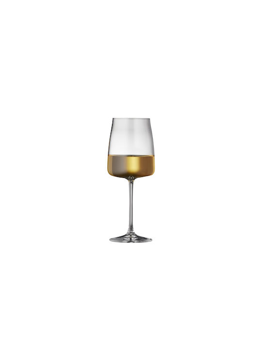 Lyngby Glass Set Glasses for White Wine Crystal Goblet 430ml 4 Pieces