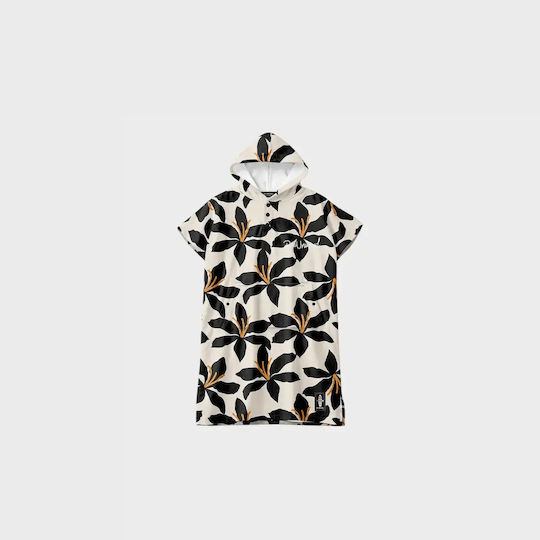 Bee. Unusual. Dark Lilly Kid's Beach Poncho