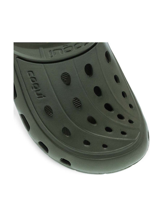 Coqui Herren Holzschuhe Grüne
