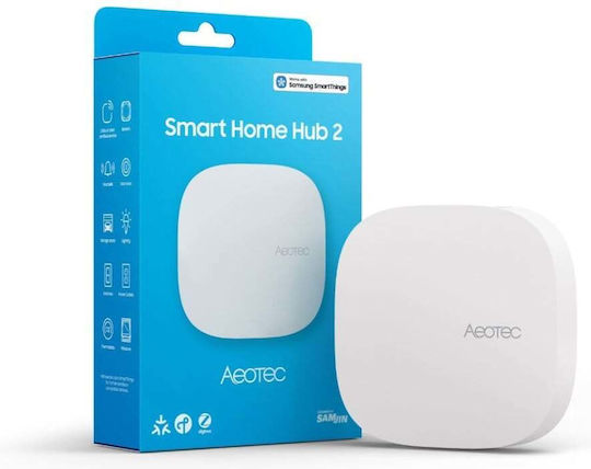 Aeotec Hub Smart Hub Z-Wave Wi-Fi Bluetooth Zigbee Thread Compatible with SmartThings