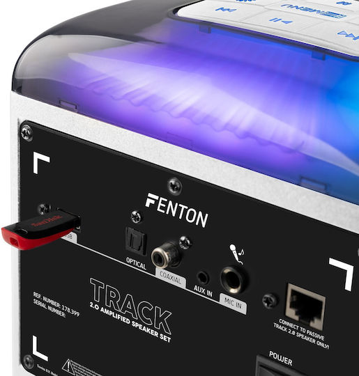 Fenton Ηχείο TRACK 2.0 Λευκό