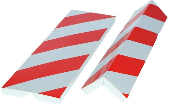 Carpoint Protective Foam Corner Stickers White Red 40x12x1.5cm 2 Pcs 2237827