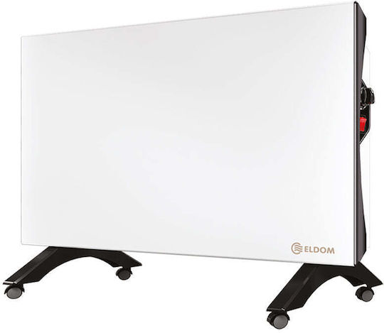 Eldom Convector Electric Pardoseală 2000W Mic 91.6x43.4cm Alb