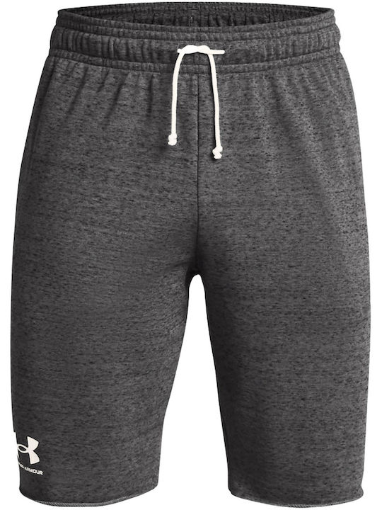 Ua Rival Terry Short Athletic Men's Bermuda Gray