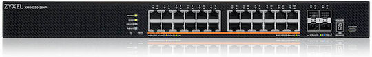 Zyxel XMG2230-28HP Managed L2 / L3 Switch με 24 Θύρες Ethernet και 4 SFP Θύρες
