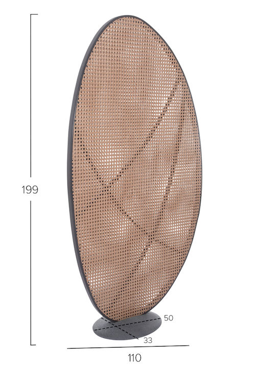 Symetron Διακοσμητικό Παραβάν από Καμβά 110x199cm
