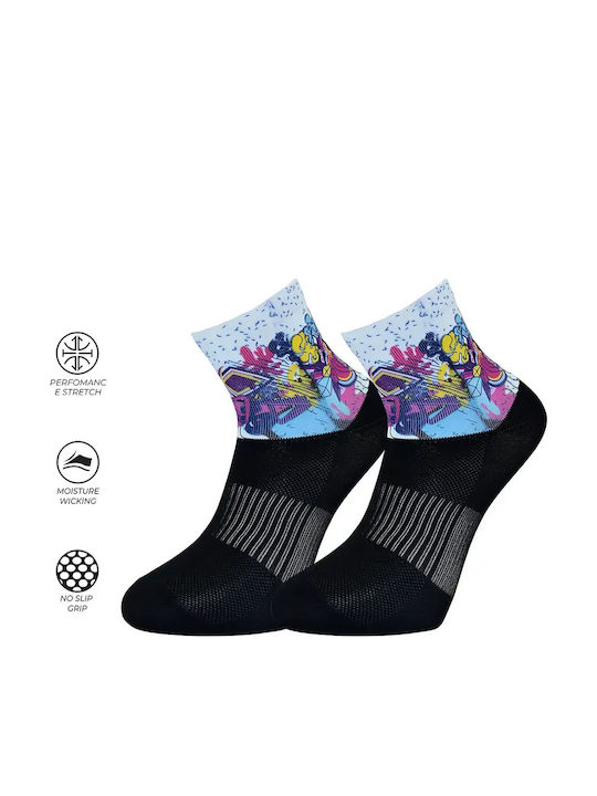 Desocks Laufende Sportsocken Schwarz 1 Paar