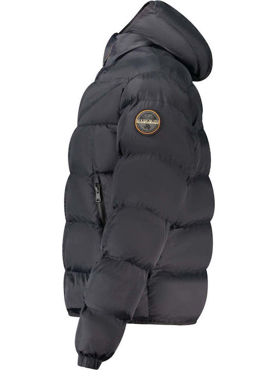 Geacă Iarnă Puffer Neagră