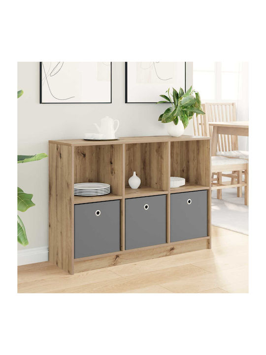 Bufet Din Lemn cu Sertare Stejar 102x32x73.5cm