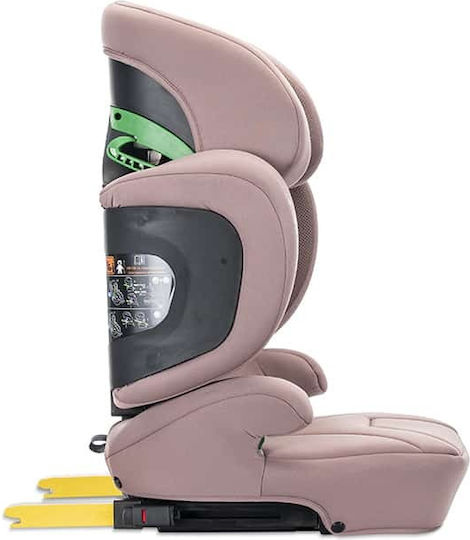Lorelli GrowGo Καθισματάκι Αυτοκινήτου High-back Booster i-Size με Isofix Pink