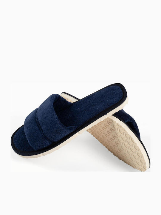 Terry Winter Women's Blue Slippers