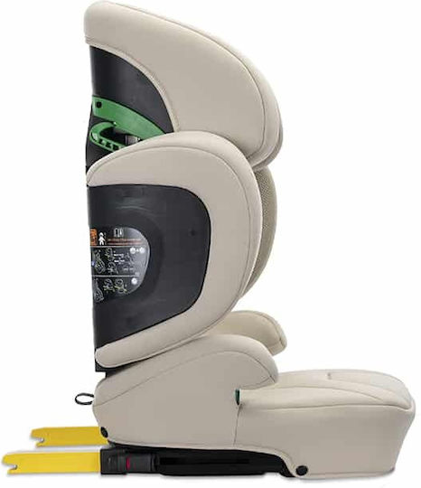 Lorelli GrowGo Καθισματάκι Αυτοκινήτου High-back Booster i-Size με Isofix Beige