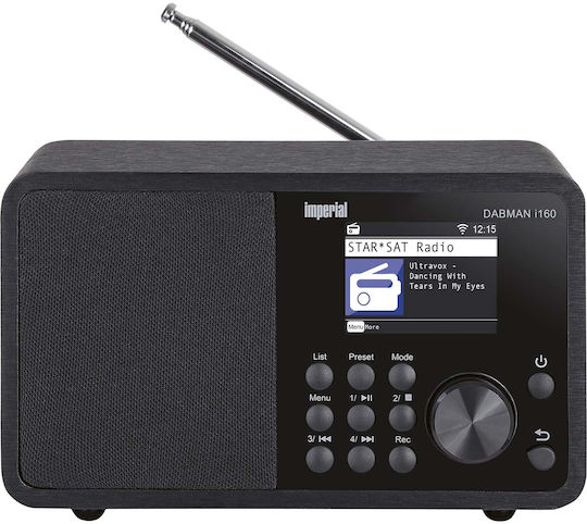 Imperial DABMAN i160 Tabletop Radio Electric DAB+ with USB Black