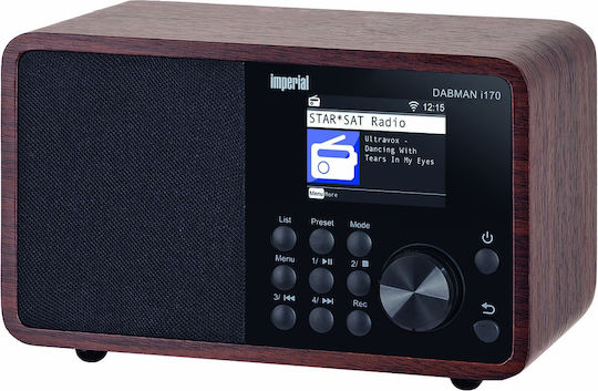 Imperial DABMAN i170 Retro Tischplatte Radio Elektrisch DAB+ mit USB Braune