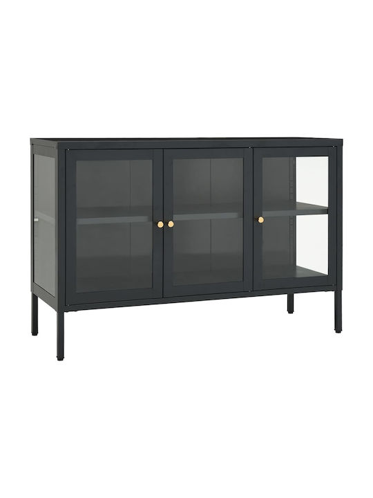 Мебели за съхранение от метал Въглени 105x35x70см