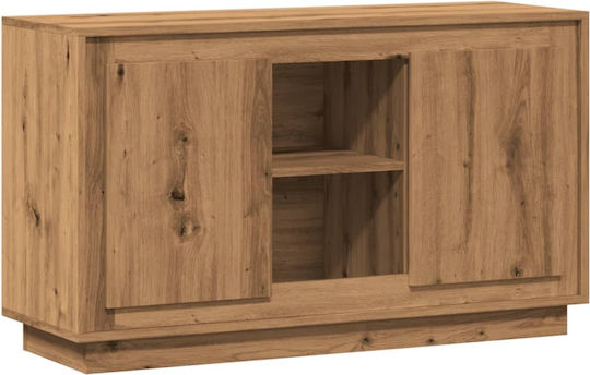 Sideboard Wooden with Drawers Coffee 102x35x60cm