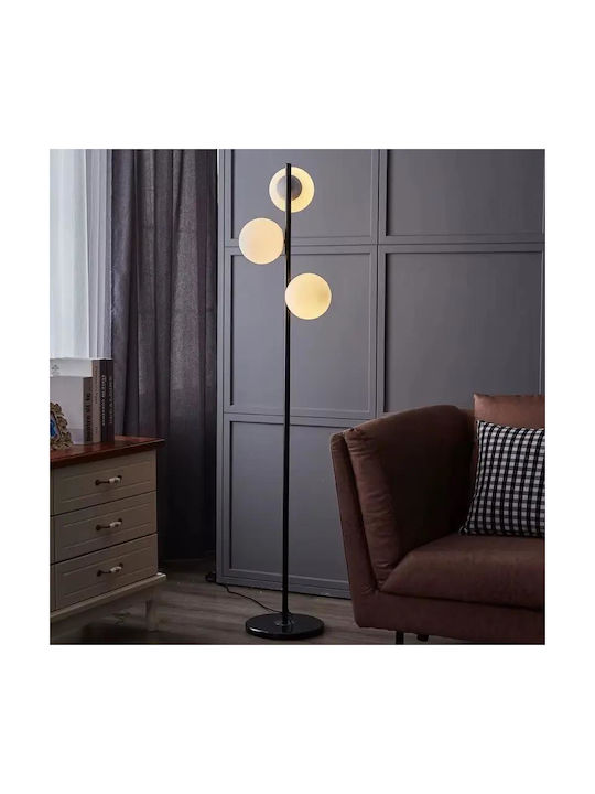 Luminastar Φωτιστικό Δαπέδου Υ160εκ. Μαύρο