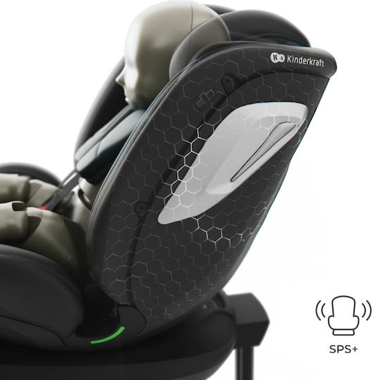 Kinderkraft I-360 2 Plus Car Seat i-Size with Isofix Black
