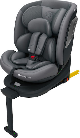 Kinderkraft I-360 2 Plus Scaun Auto i-Size cu Isofix Gri