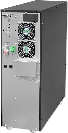 Qoltec UPS On-Line 6000VA 6000W