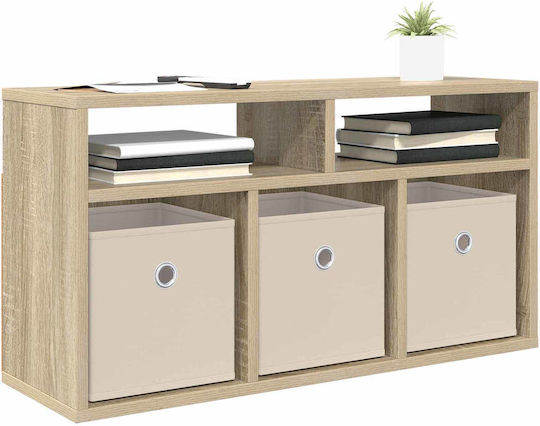 Brown Bookcase 72x22.5x38 cm
