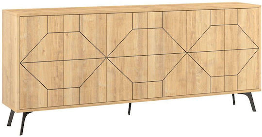 Μπουφές Dune Ξύλινος 184x35x77.4cm Μπουφές Dune Ξύλινος 184x35x77.4cm