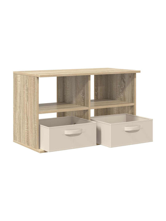 Кафява Етажерка 79x40x48см
