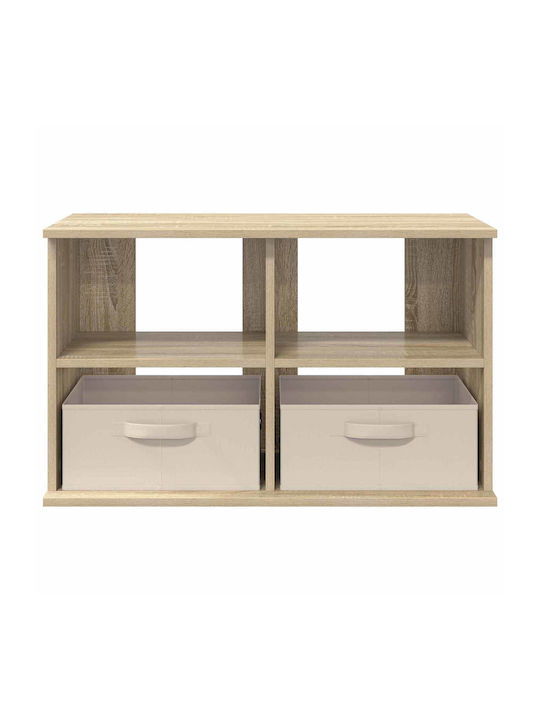 Кафява Етажерка 79x40x48см
