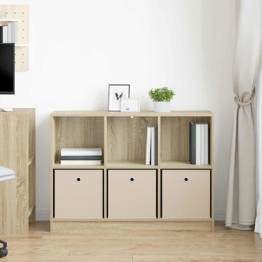 Bücherregal Eiche Sonoma 102x32x73,5cm
