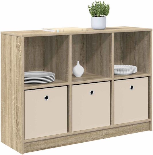 Bücherregal Eiche Sonoma 102x32x73,5cm