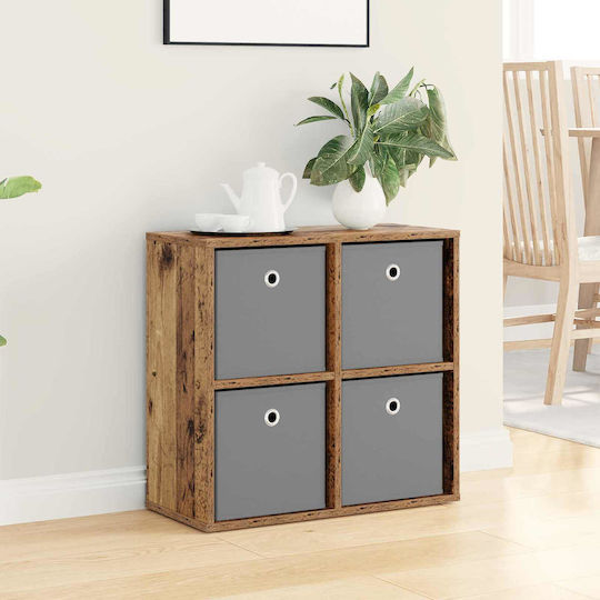 Bücherregal Altes Holz 59,5x27x57cm