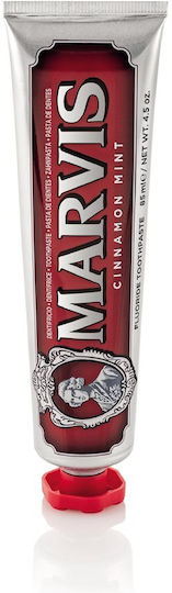 Marvis Cinnamon Mint Toothpaste for Ulitis , Plaque & Cavities 85ml