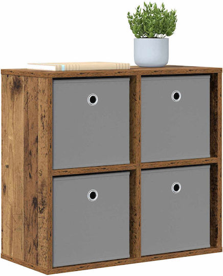 Bücherregal Altes Holz 59,5x27x57cm