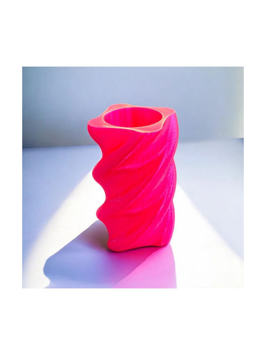 Sway 150% Vază Decorativă 3D Neon Roz Translucid Pink Stories