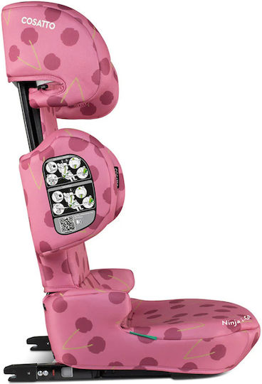 Cosatto Ninja i-Go Столче за Кола i-Размер с ISOfix Cherry Pie