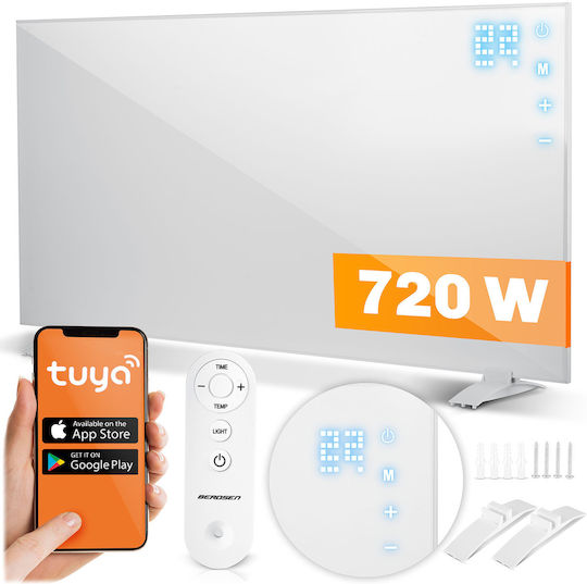 Berdsen Панел Инфрачервено Отопление Подов 720W Бял 120x60cm