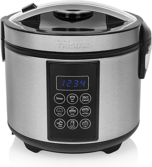 Tristar Multi-Function Cooker 500W With Capacity 1.5lt Grey
