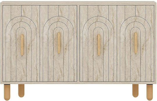 Μπουφές Tiger Ξύλινος 120x29.6x73.6cm Μπουφές Tiger Ξύλινος 120x29.6x73.6cm