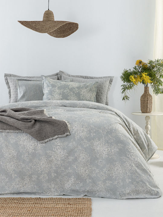 Palamaiki Set Pillowcases Oxford Gray 52x72cm