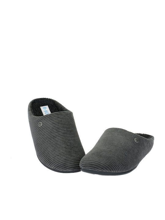 Herren Hausschuhe Grau