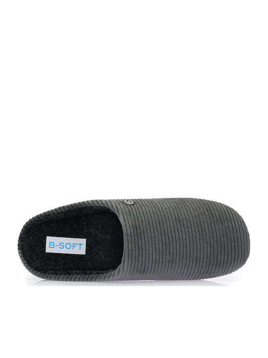 Herren Hausschuhe Grau