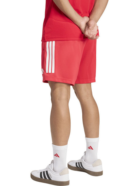 3-Stripes Мъжка Бермуда Червена