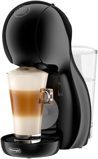 De'Longhi Piccolo Xs Καφετιέρα για Κάψουλες Dolce Gusto Πίεσης 15bar Μαύρη